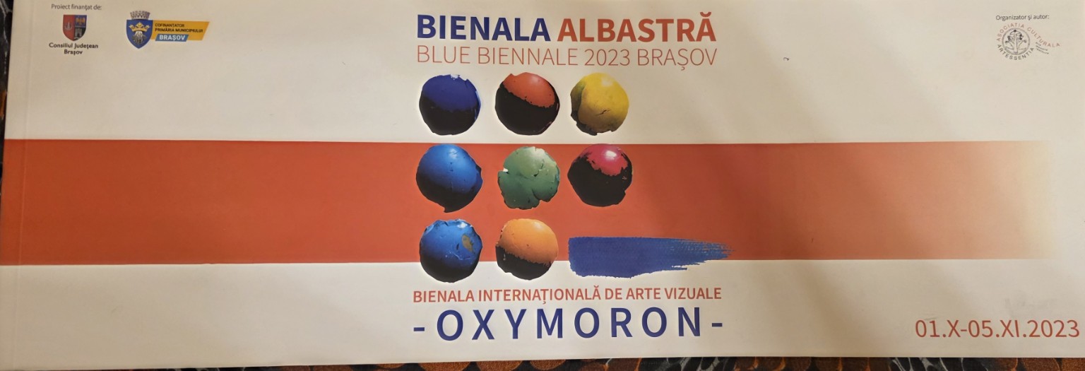 Catalog Bienala Albastră – OXIMORON · Brașov · ediția a III-a · 2023