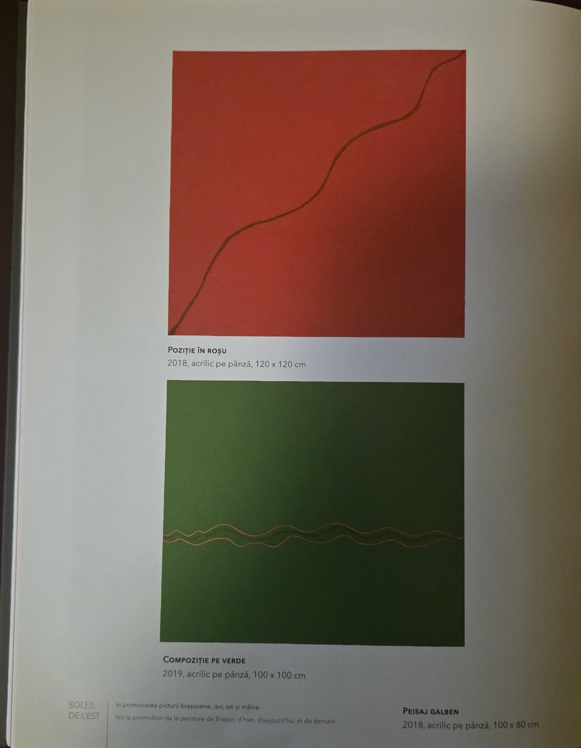 Catalog Soleil de l’Est · lucrări de Agnes Mattis-Teutsch · 2022