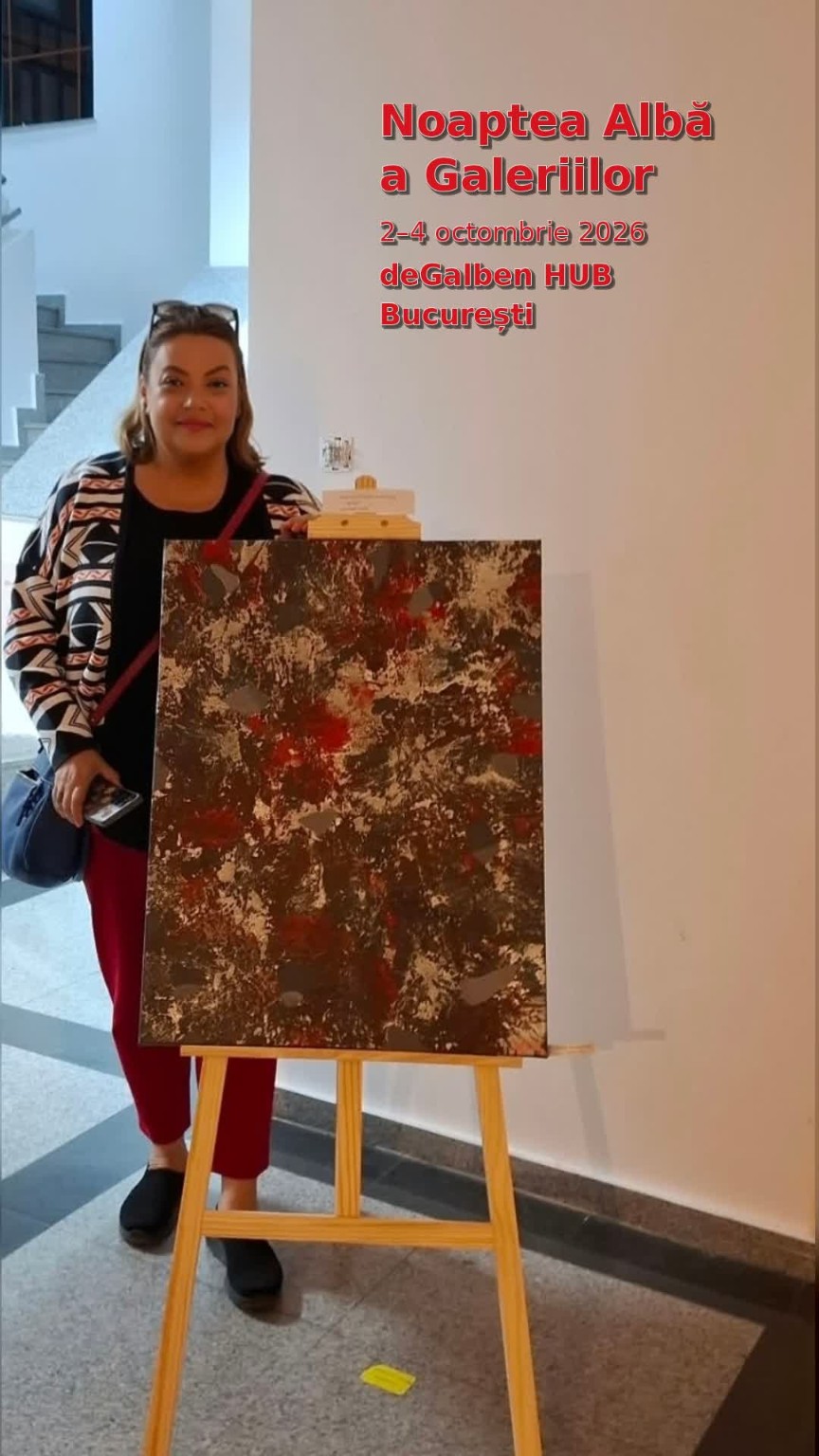 NAG – Noaptea Albă a Galeriilor · deGalben Hub · București · 2026 · Big Bang