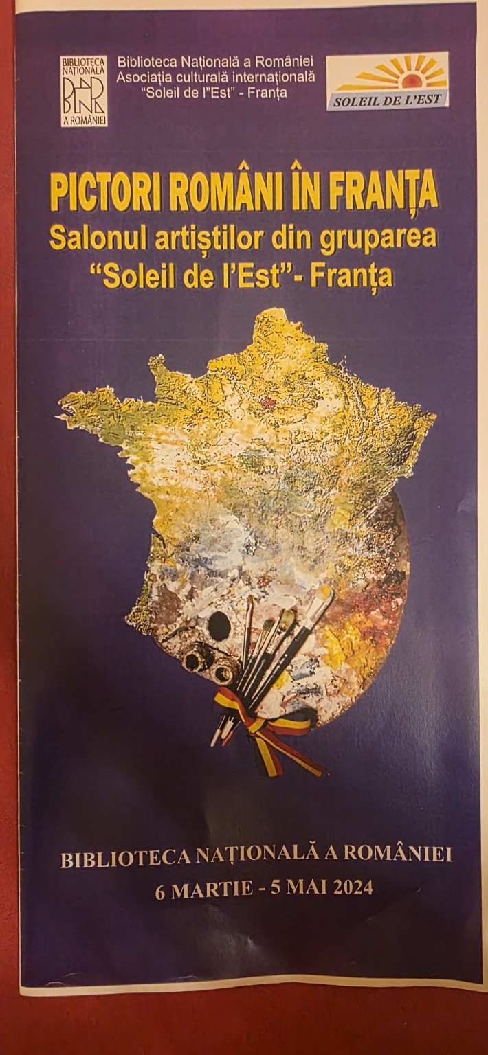 Pictori români în Franța · Biblioteca Națională a României · 2024